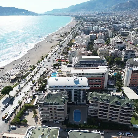 0027 Serenity Royal Luxury 1-bedroom In Seafront Premium Complex In Oba, Apartment Alanya